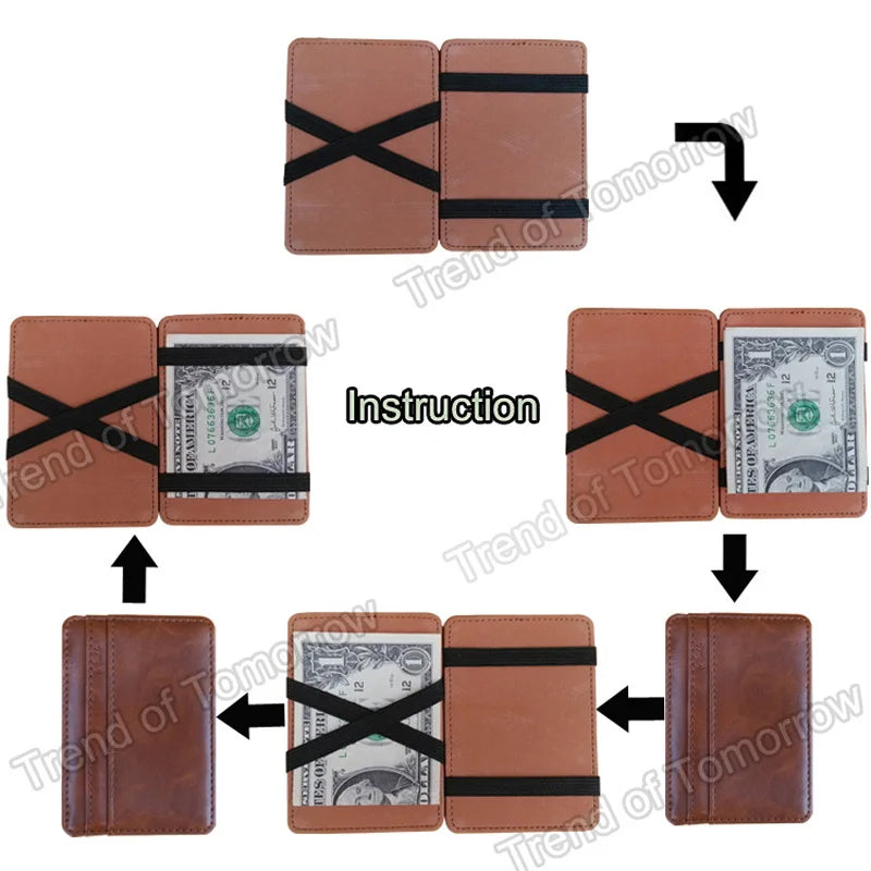 New Arrival High Quality Leather Magic Wallets