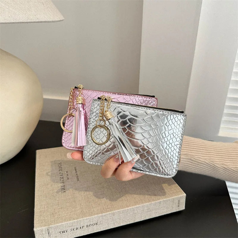 New Women's Fashion Handheld Crocodile Pattern Handbag