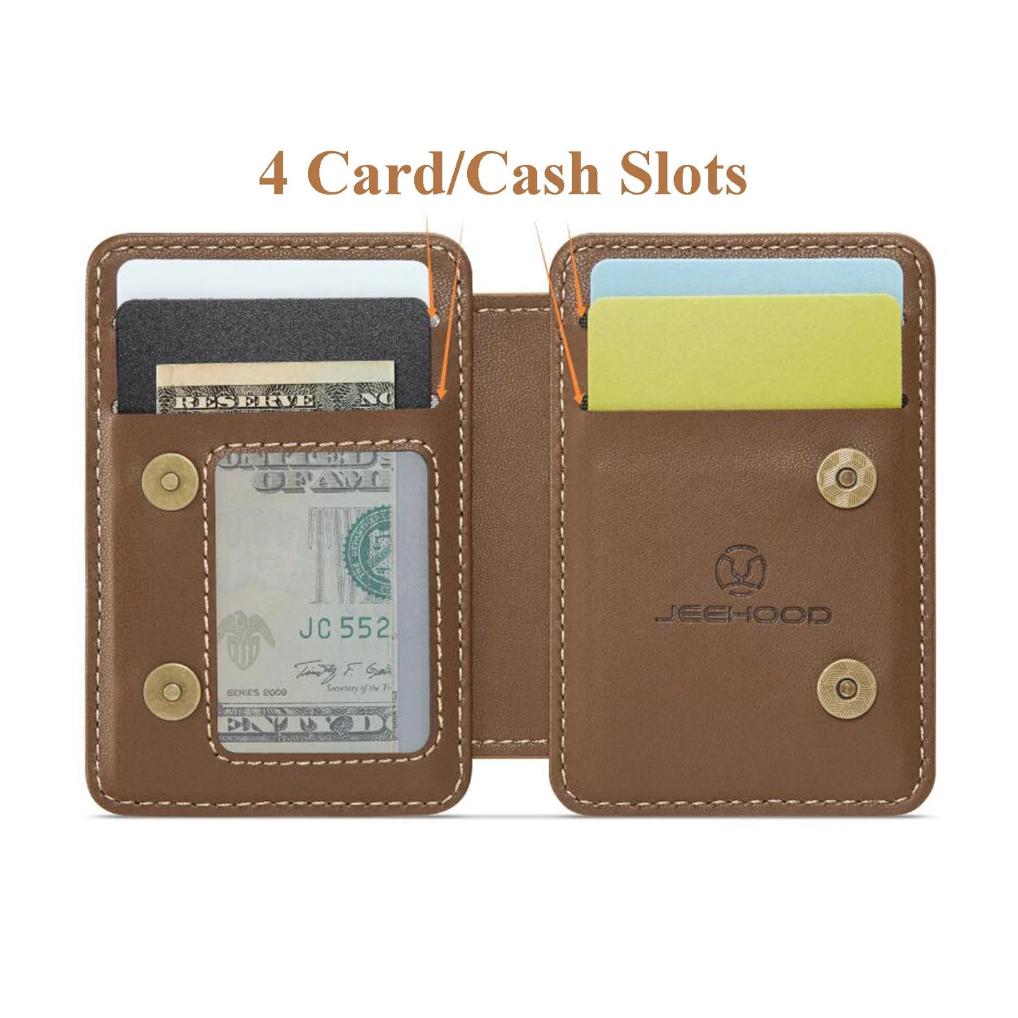 Luxury Slim Handbag – Exquisite Mini Leather Wallet for Men and Women