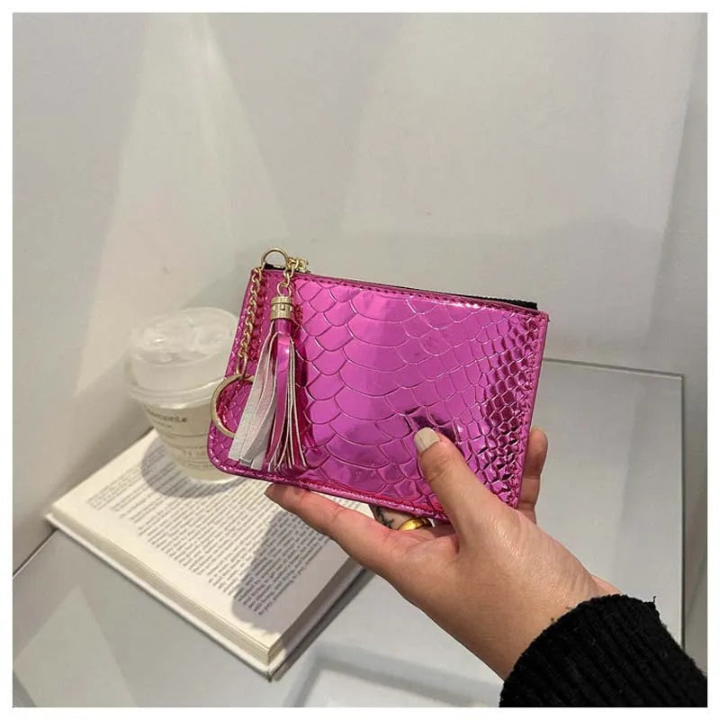 New Women's Fashion Handheld Crocodile Pattern Handbag