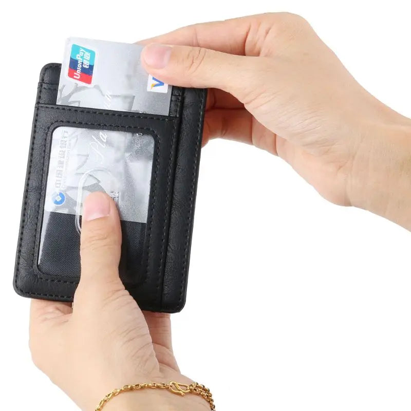 SlimShield RFID Card Holder – Ultra-Thin Business Wallet