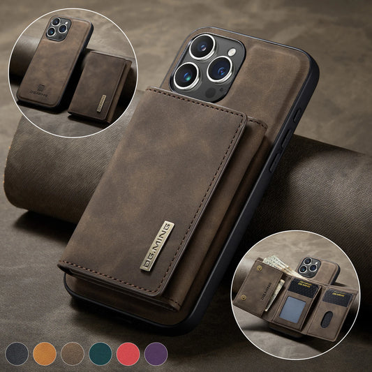 MagnaCase Wallet – Magnetic Leather Card Holder for iPhone