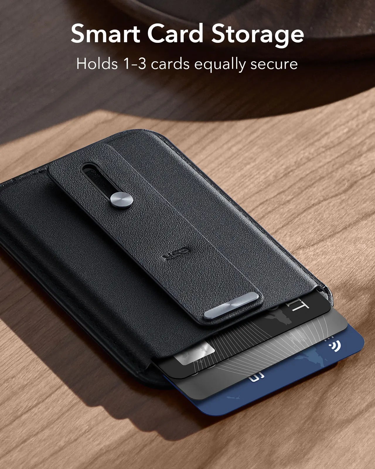 HaloLock Magnetic Wallet – Smart Card Storage Case for iPhone