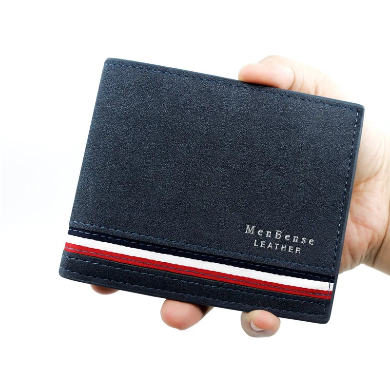 LuxeClip Zipper Wallet – Slim Men’s Card Holder with Coin Pocket