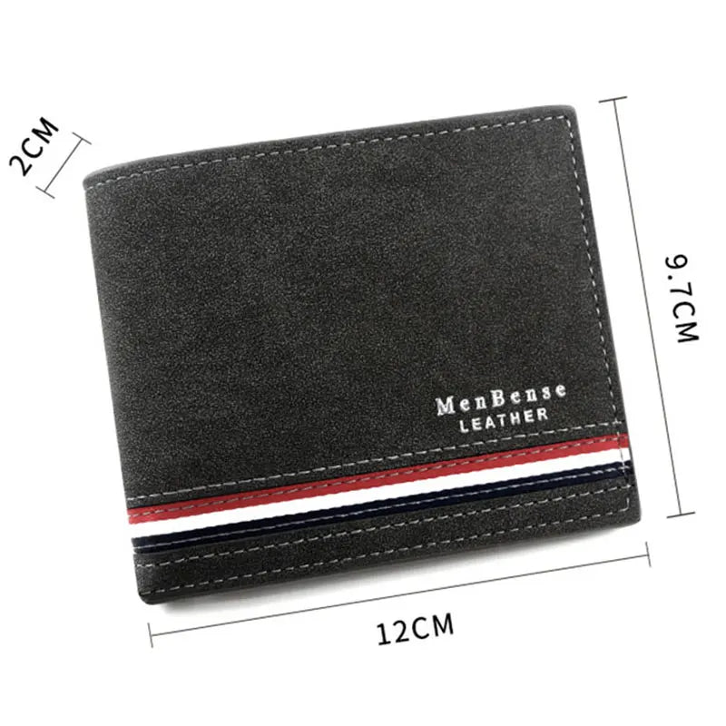 LuxeClip Zipper Wallet – Slim Men’s Card Holder with Coin Pocket