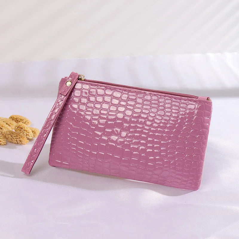 Crocodile Wallet for Women Coin Purse - New Fashion Small Wrist Bag